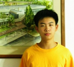 王俊丰（15岁）目前就读于辅仁中学三年级